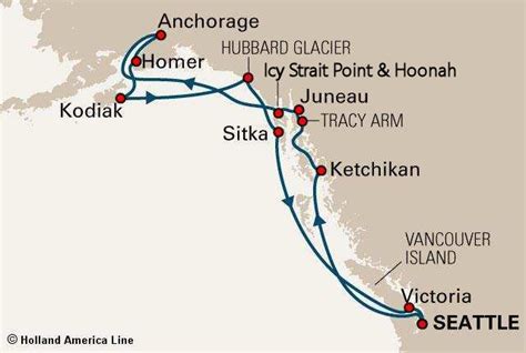 Alaskan Cruise - Introduction & Map