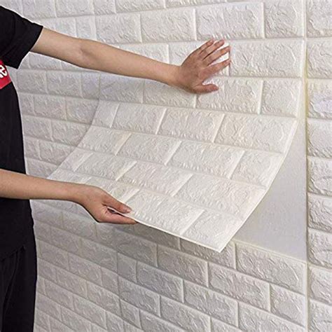 Peel And Stick Brick Wall Tiles