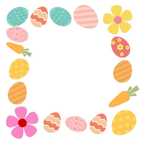 Easter Border Clipart in EPS, Illustrator, JPG, PSD, PNG, SVG ...