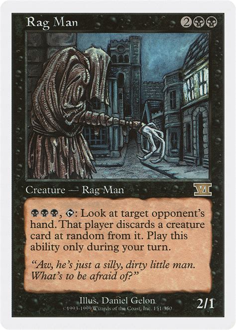 Turning a Random Card into an EDH Deck (Rag Man) : r/EDH