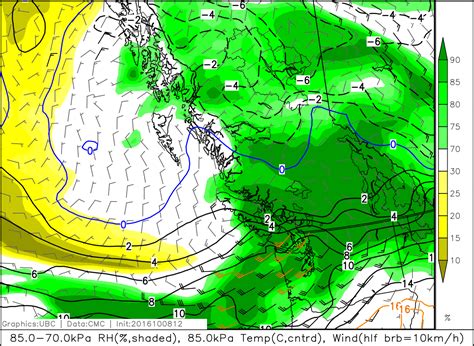 Stationary Front Map