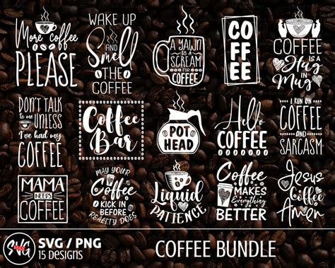 Coffee Svg Bundle Funny Coffee Svg Coffee Sayings Svg but - Etsy