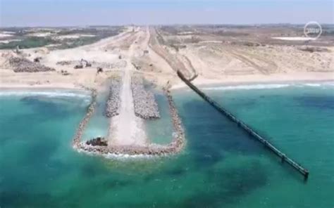 Israel's Gaza sea barrier nears completion | The Times of Israel