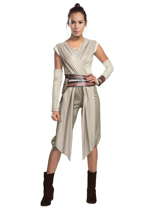 Adult Deluxe Star Wars The Force Awakens Rey Costume