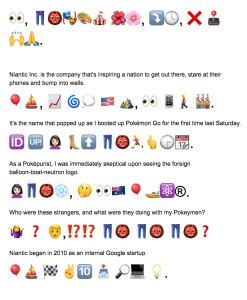 A Sentence-by-Sentence Breakdown of Our All-Emoji Blog Post