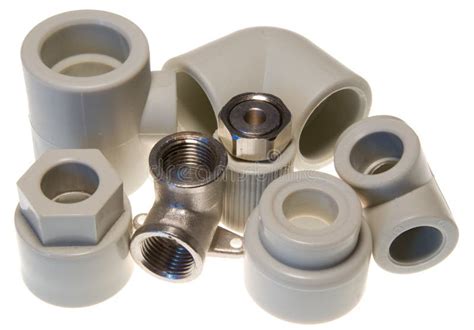 Pipe fittings for water stock photo. Image of equipment - 10648658