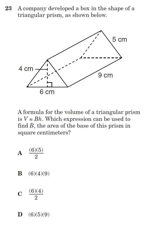 Triangular Prism Volume Worksheet | www.pixshark.com - Images Galleries With A Bite!