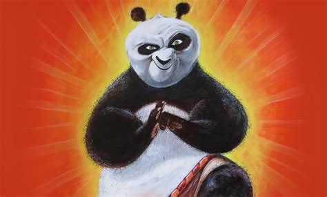 Kung Fu Panda Cartoon Drawing