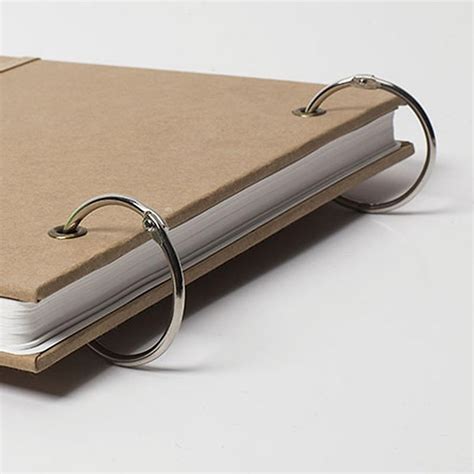 30pcs/bag Silver 38mm Book Hoop Metal Clip Book Ring Loose Leaf Binder Ring #Affiliate | Book ...