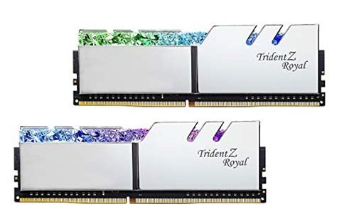 G.Skill Trident Z Royal Series 32GB (2 x 16GB) DDR4 4000 White RAM ...