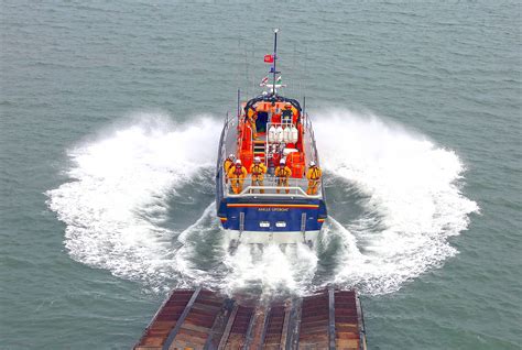 Angle RNLI lifeboat launched to help shore casualties | RNLI