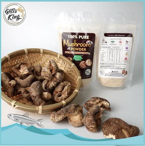 100% Pure Mushroom Seasoning Powder (60g) – Bilis King