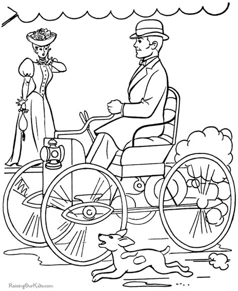 Henry Ford Coloring Page Printable