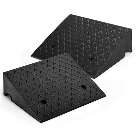 2 PCS 6" Rubber Car Curb Ramps | Curb ramp, Mobility scooter, Ramp