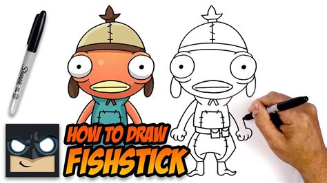 How To Draw Fortnite Fishstick Step By Step Fortnite Skins Drawing | Porn Sex Picture