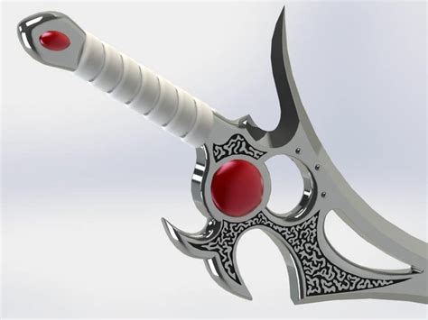 Sword Of Darkness Green Power Ranger 3D Print Model ...