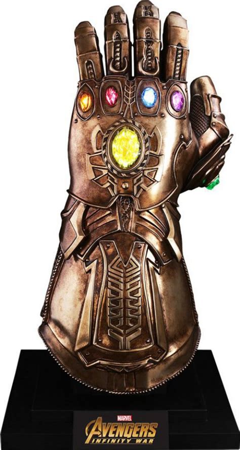 Marvel Avengers Infinity War Infinity Gauntlet 11 Light-Up Replica Hot ...