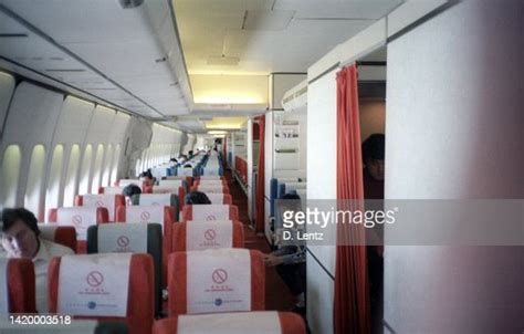 Vintage China Airlines 747 Airplane Interior High-Res Stock Photo ...