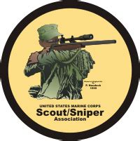 USMC Sniper Scout Association Decal | North Bay Listings