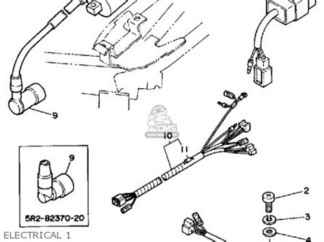 Yamaha Pw50 1986 (g) Usa parts list partsmanual partsfiche