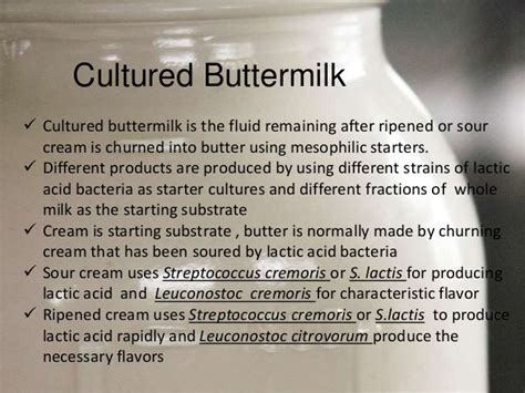 Fermented milk products