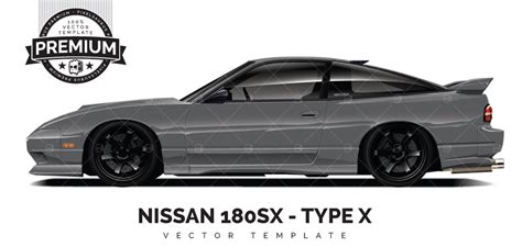 Nissan 180SX Type-X 'Premium' - Pixelsaurus