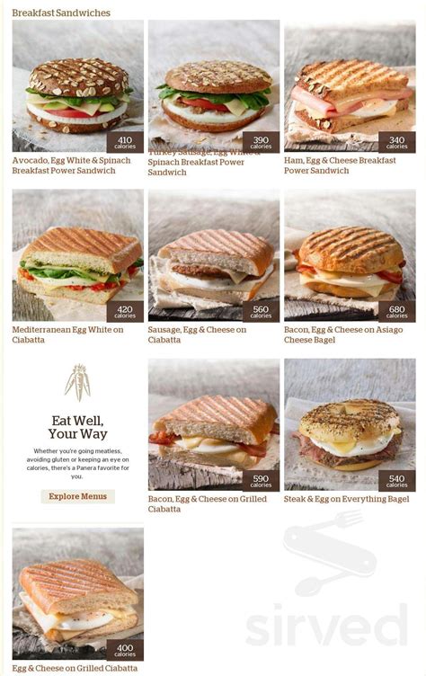 24 Ideas for Panera Bread Breakfast Menu - Home, Family, Style and Art Ideas