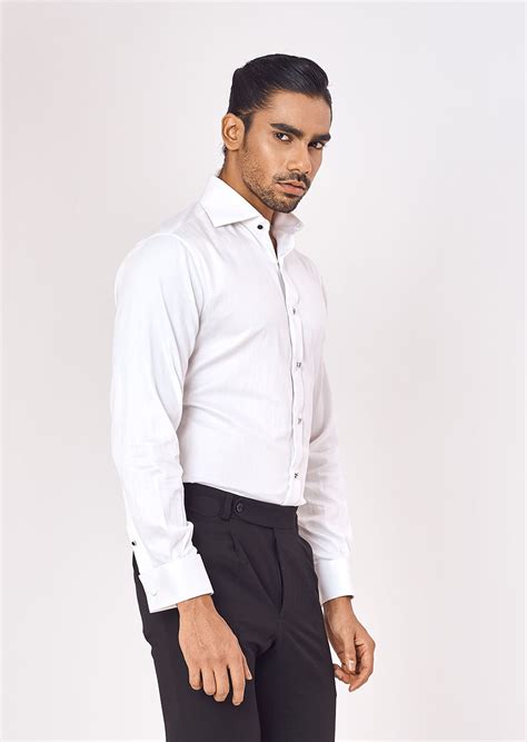 White Tuxedo Shirt - Rulmaker.com