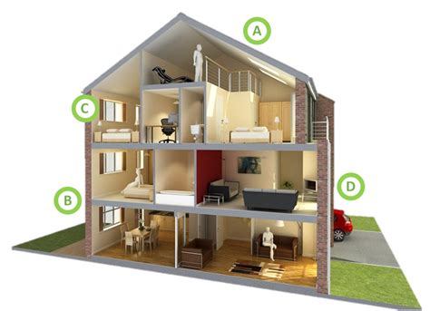 House Cross-Section - ThermoHouse