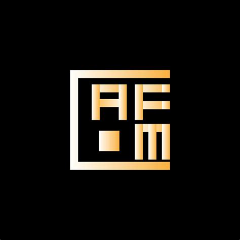 AFM letter logo vector design, AFM simple and modern logo. AFM ...