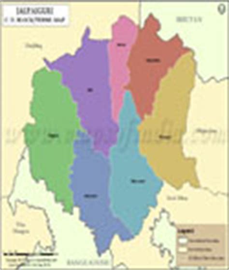 Jalpaiguri Tehsil Map, Blocks in Jalpaiguri