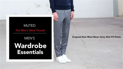 15 of the Best Men's Wool Trousers - Muted.