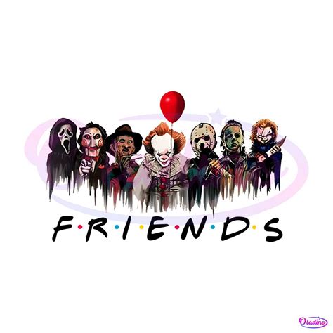 Horror Characters Friends PNG Horror Movie PNG Download