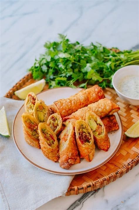 Avocado Egg Rolls: A Cheesecake Factory Copycat Recipe - The Woks of Life