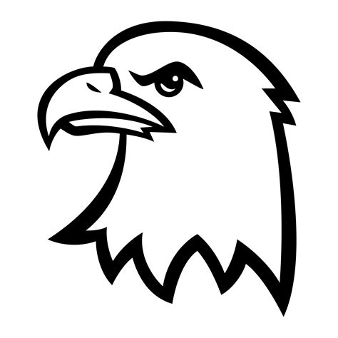 Eagle Cartoon Head 540380 Vector Art at Vecteezy