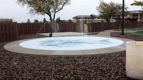 NEW SPLASH PAD AT ALTUS AIR FORCE BASE | ALTUS, OKLAHOMA