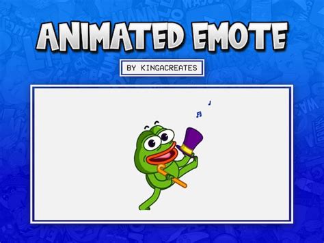 ANIMATED EMOTE Pepe Dance Peepo for Twitch and Discord and - Etsy Finland