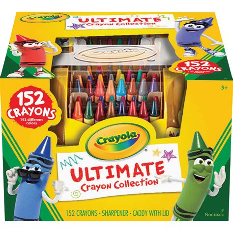 Crayola Ultimate Crayon Collection - Assorted Colors - 152/Box ...