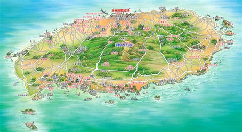 Jeju Tourist Map - Jeju Korea • mappery