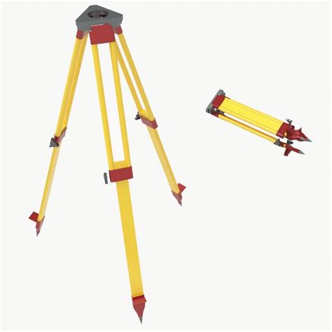 Tripod surveying model - TurboSquid 1630354