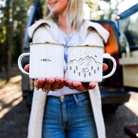 Personalized Camp Mug Campfire Mug Forest Mug Camping Gift - Etsy | Personalized camping, Mugs ...