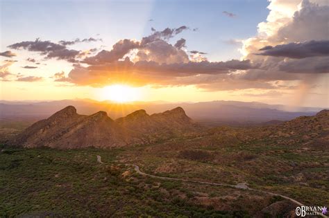 Santa Rita Mountains Sunset Photo Print