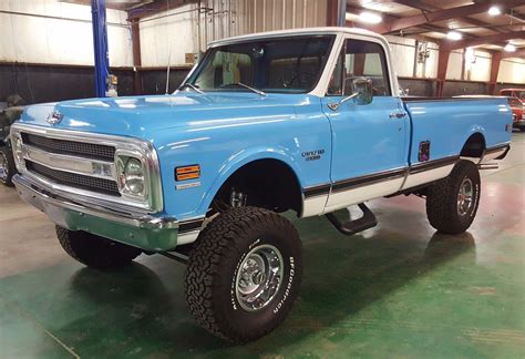 factory 4×4 1970 Chevrolet C 10 pickup vintage for sale