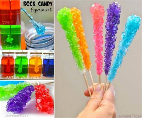 The Kids will have so much fun growing their own Rock Candy