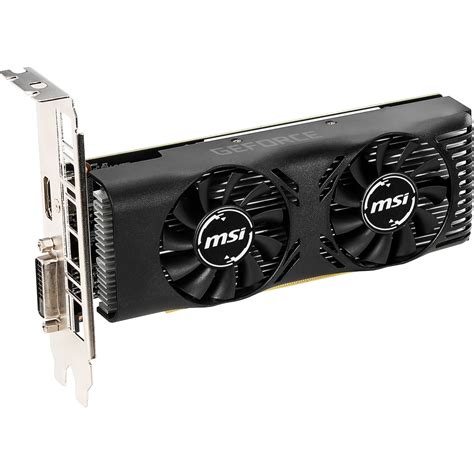 MSI GeForce GTX 1650 4GT Low-Profile Graphics Card G16504TPC B&H ...