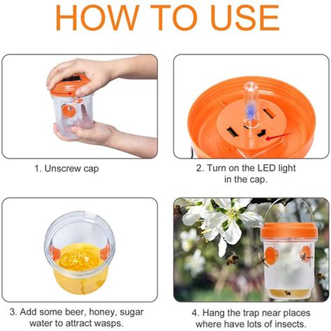 Solar Powered Wasp Fruit Fly Trap – pollyjoy