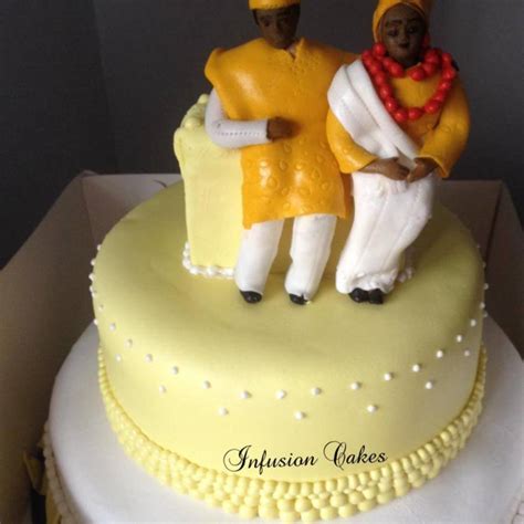 Nigerian Traditional Wedding Cake