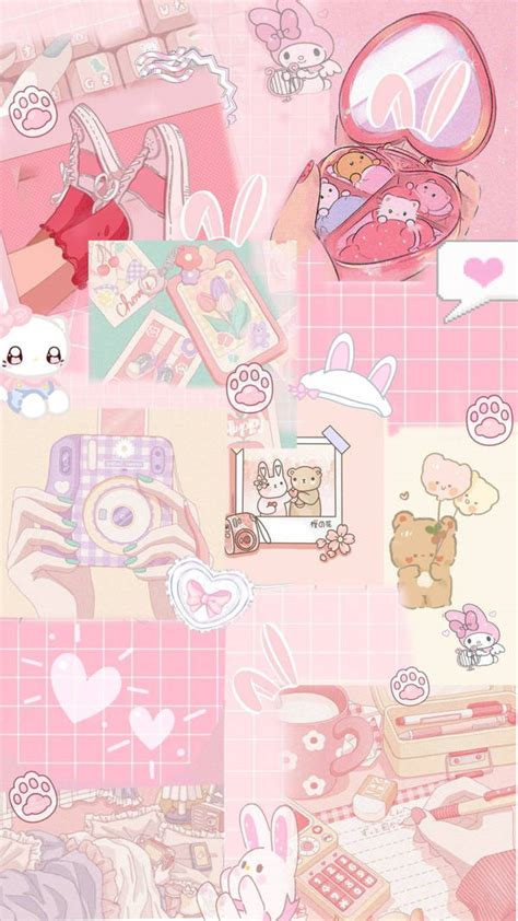 Download Aesthetic Pink Anime Girl Teary-Eyed Wallpaper | Wallpapers.com