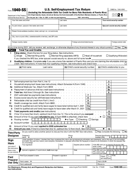 Irs Form 1040 2023 - Printable Forms Free Online