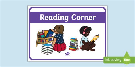 👉 Reading Corner Display Poster (teacher made)